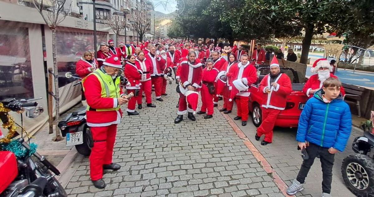 El trineo se queda corto en Mieres