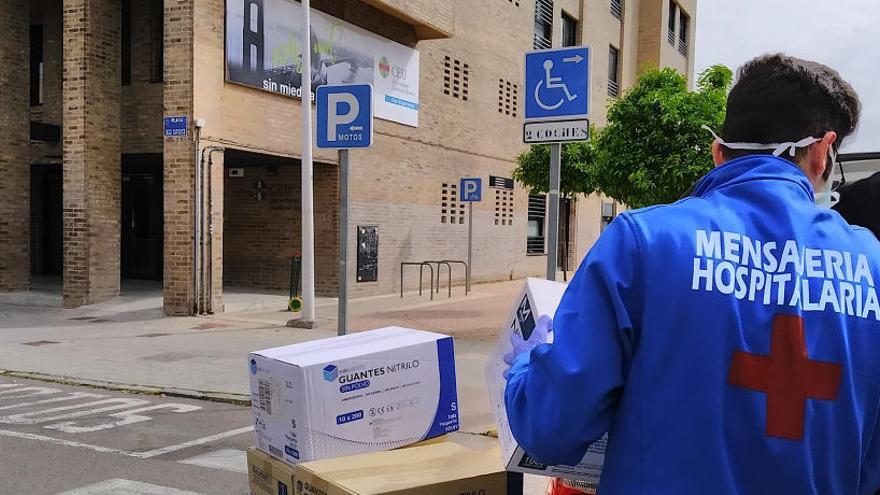 El CEU cede más de 7.000 mascarillas y más material sanitario