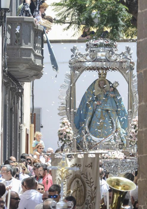 15/08/2018 STA. MARÍA DE GUÍA. Procesión de ...