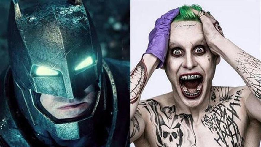 Batman y Joker en &#039;Suicide Squad&#039;.