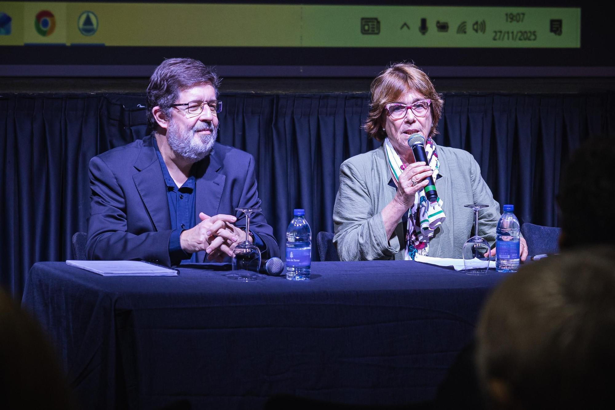 Homenaje Andrés Sánchez Robayna en Santa Brígida