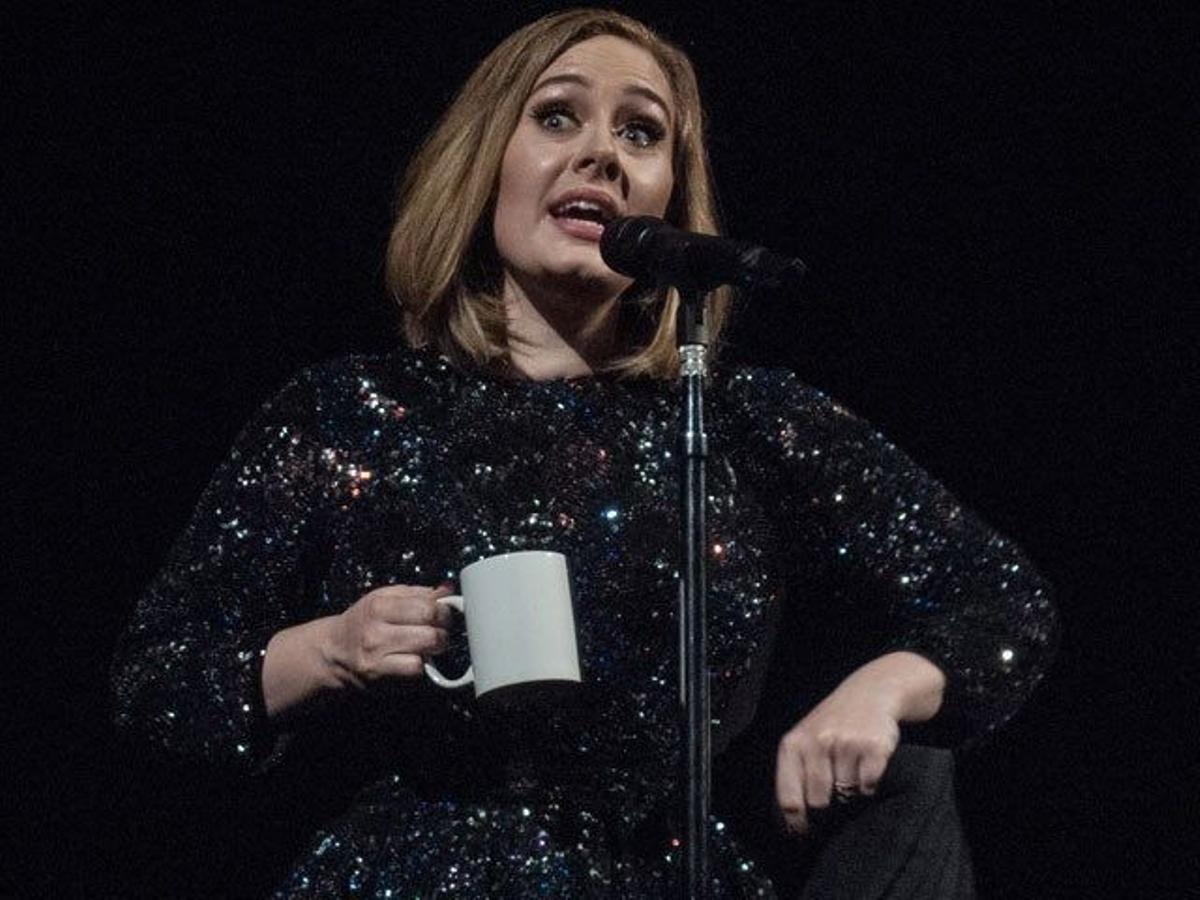 Adele comenzó su gira mundial anoche en Belfast