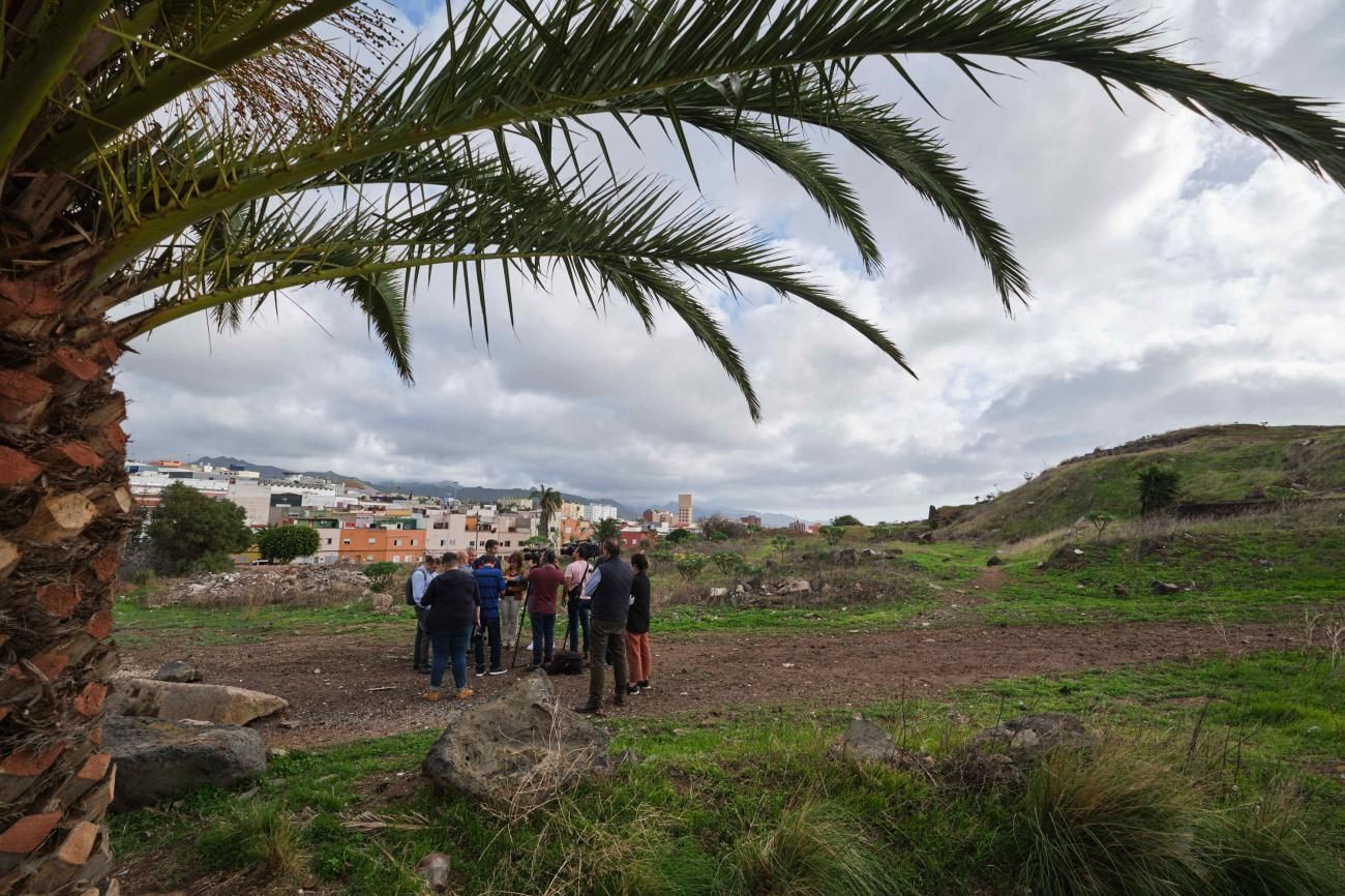 Visita a las obras que se construyen en La Laguna