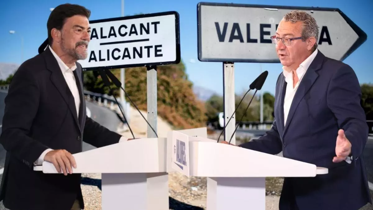 El PP en la Diputación de Alicante corrige la posición sobre el valenciano del gobierno de Barcala