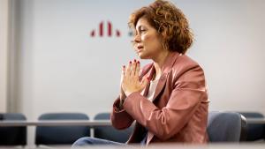La secretaria general de ERC, Elisenda Alamany.