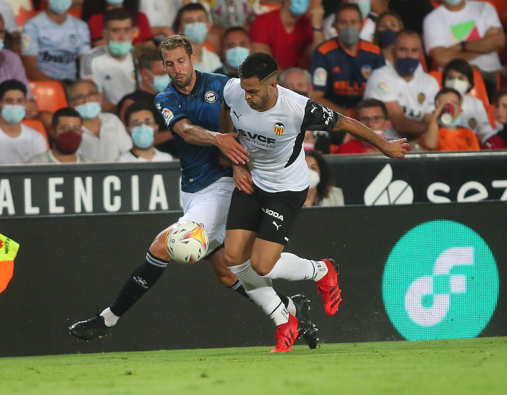 Las mejores fotos del Valencia - Alavés