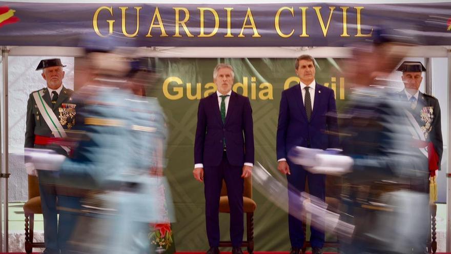 , en el homenaje a la Guardia Civil en Córdoba, a los agentes de Adamuz:  "Vuestro comportamiento modélico va a permanecer en la memoria de toda España"