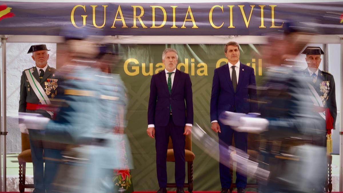 Fernando Grande-Marlaska, ministro de Interior, en el 182º aniversario de la Guardia Civil en Córdoba.