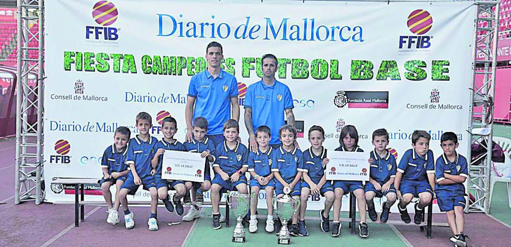 CAMPEÓN: La Salle. Prebenjamín Primer Año Liga A y Mallorca