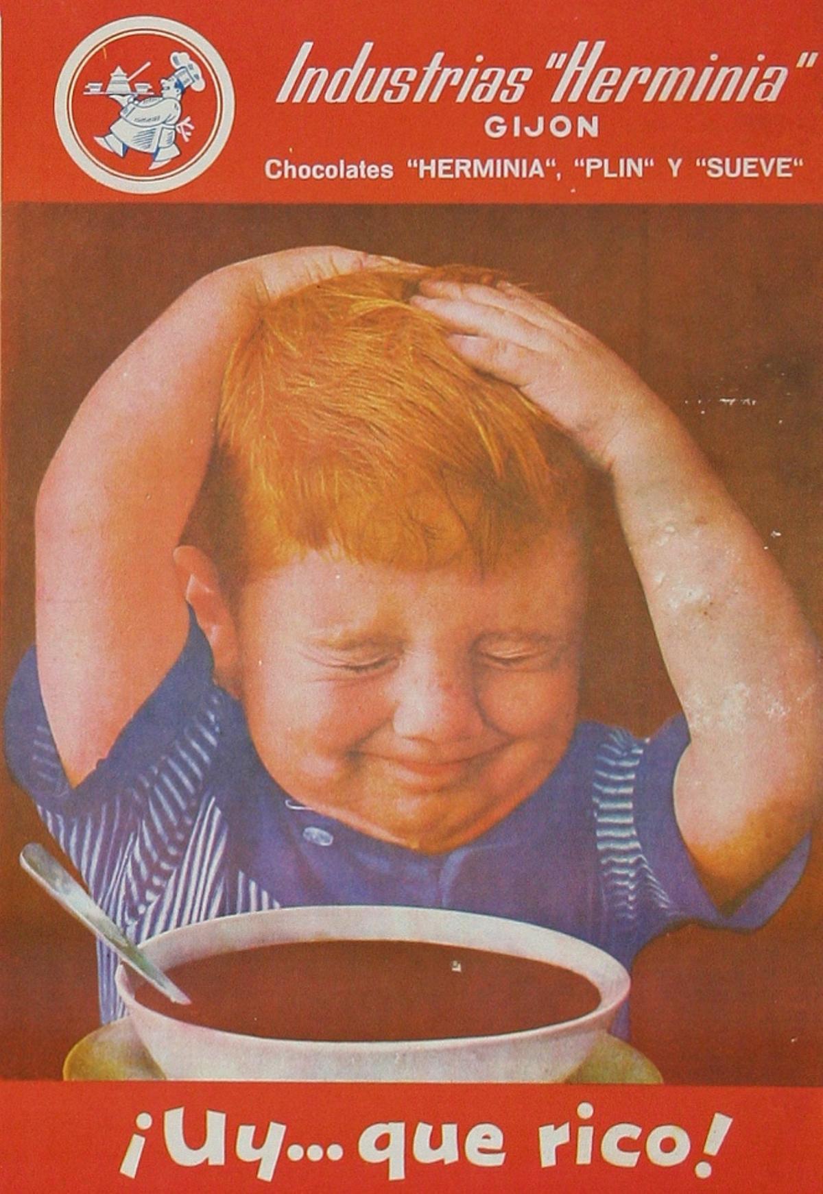 Publicidad de las Industrias La Herminia, del siglo pasado.