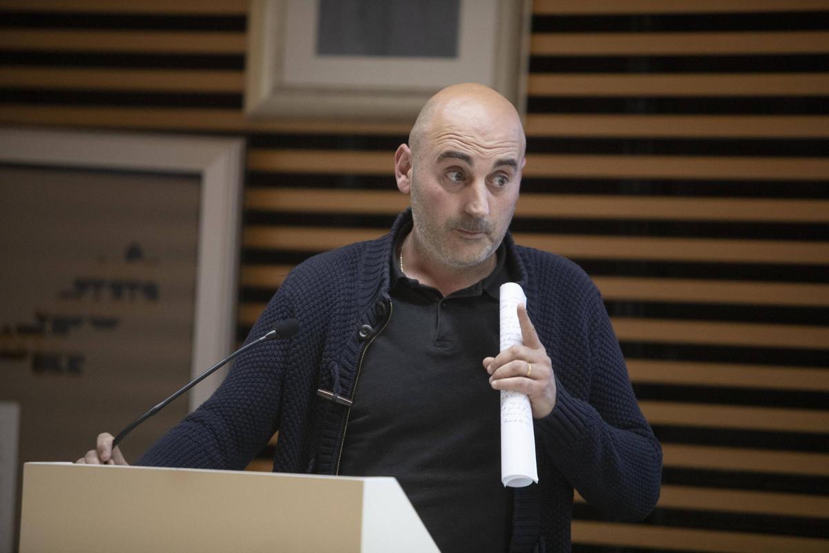 El alcalde de Bèlgida, Diego Ibáñez.