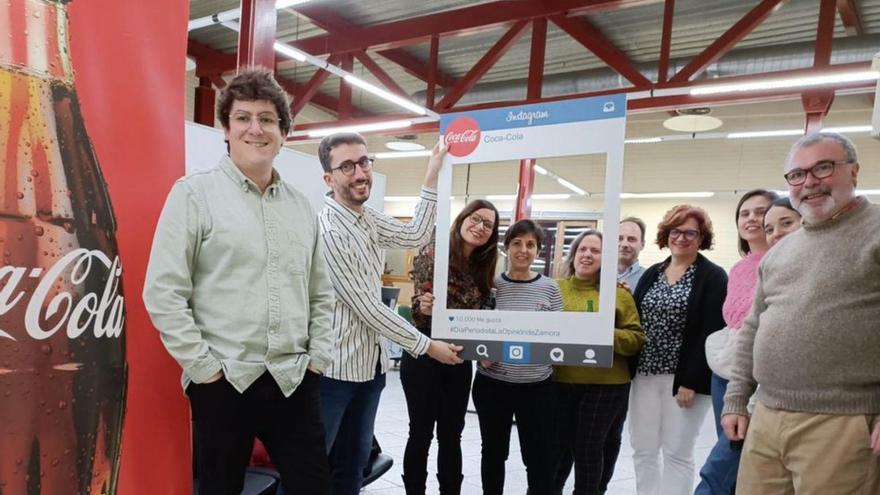 Celebración del día de los periodistas en LA OPINIÓN-EL CORREO DE ZAMORA