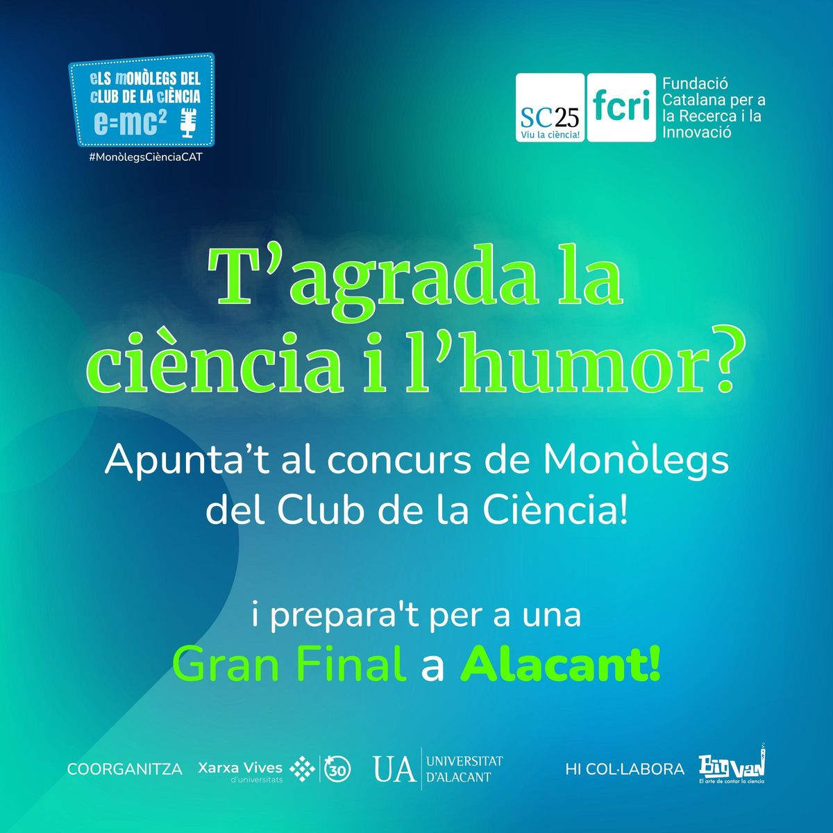Cartel de los monólogos