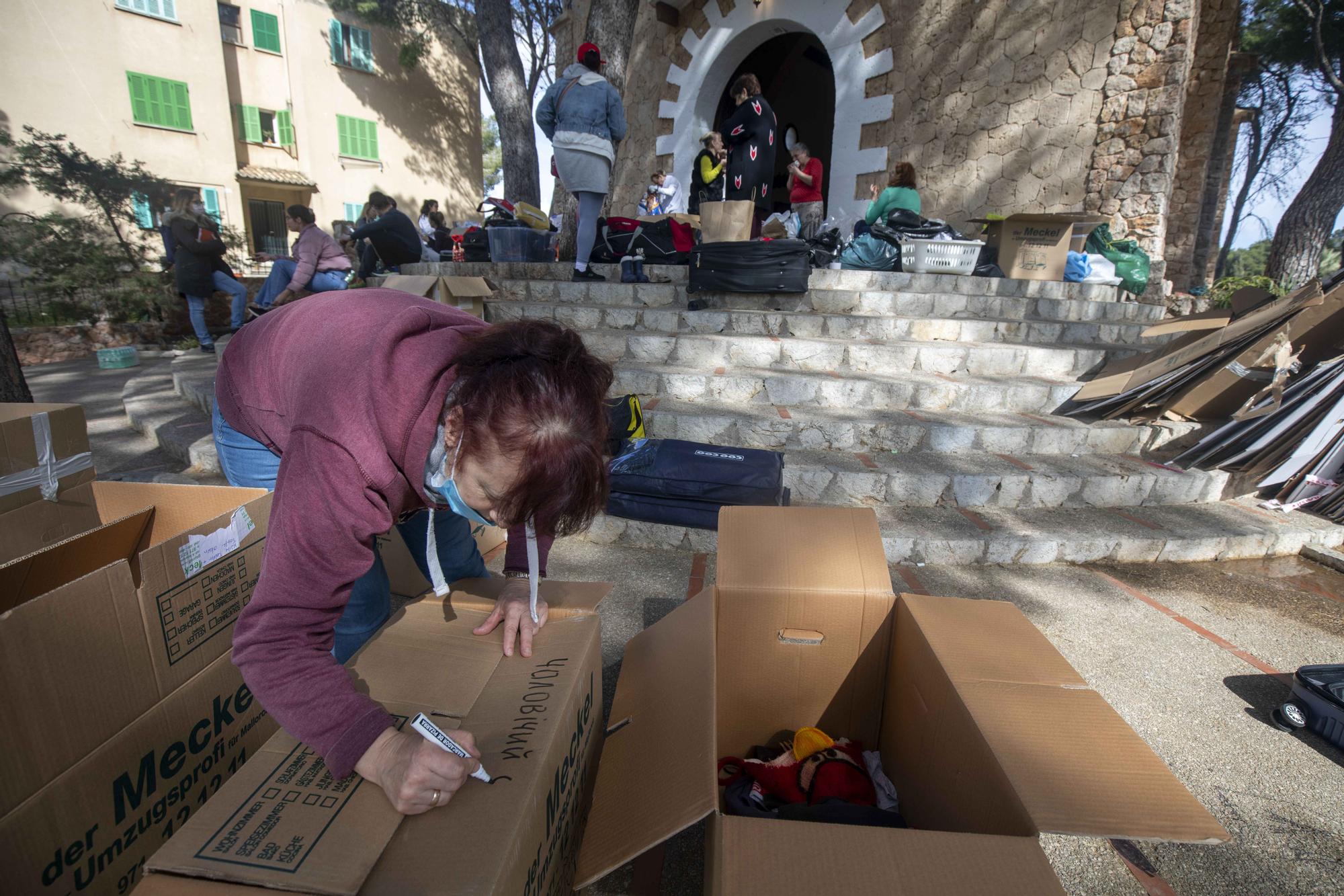 Avalancha de solidaridad de Mallorca con Ucrania: Nos piden que les enviemos drones y adrenalina inyectable