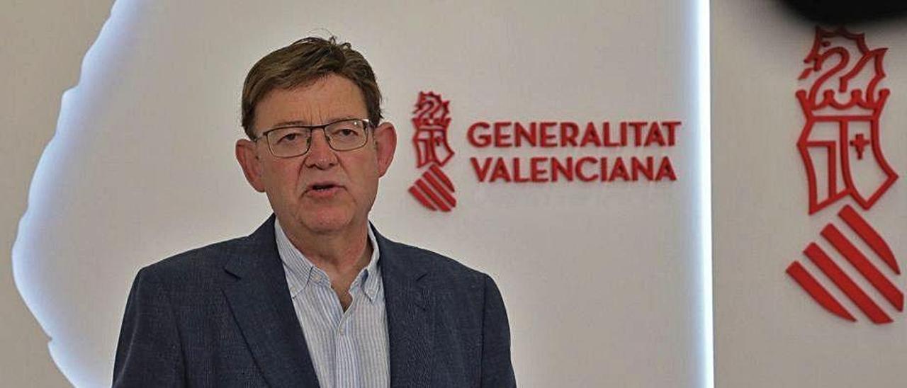 El presidente de la Generalitat Valenciana, Ximo Puig