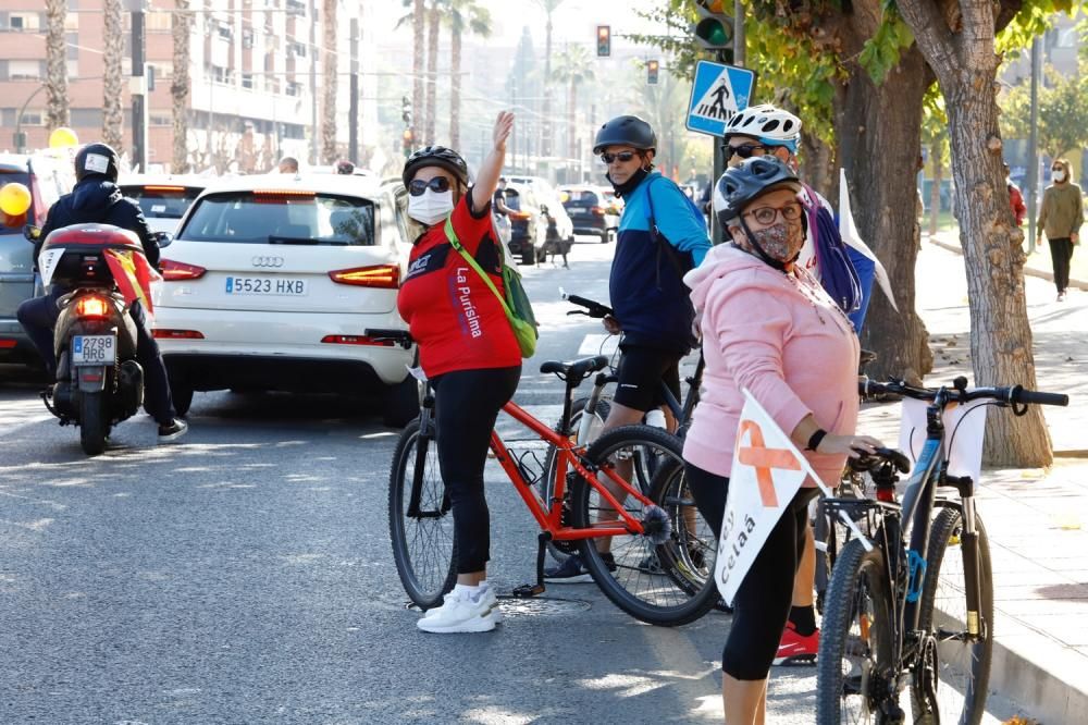 Miles de murcianos protestan en las calles contra la ley Celaá