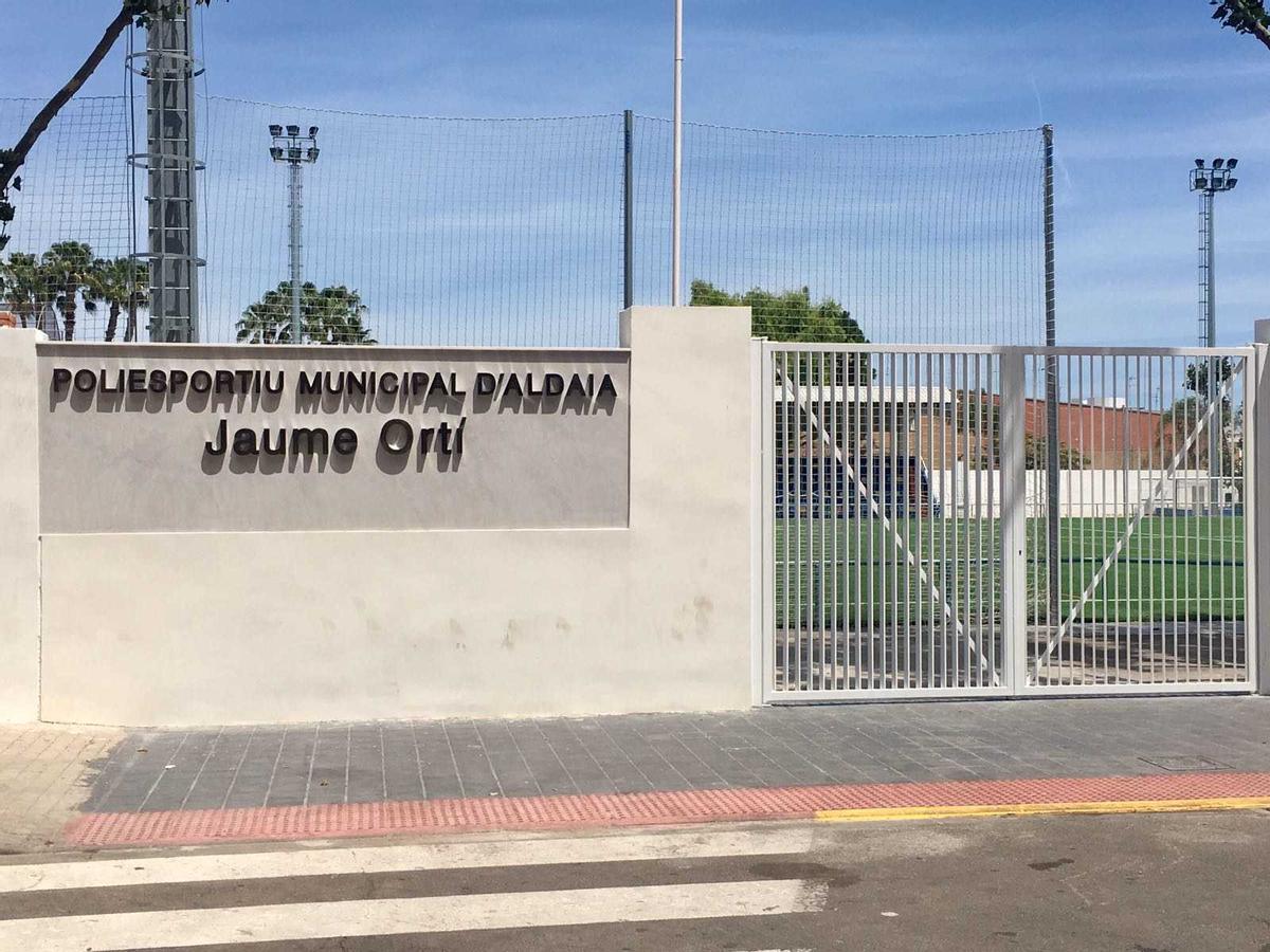 Imagen de archivo del Polideportivo Municipal Jaume Ortí de Aldaia.
