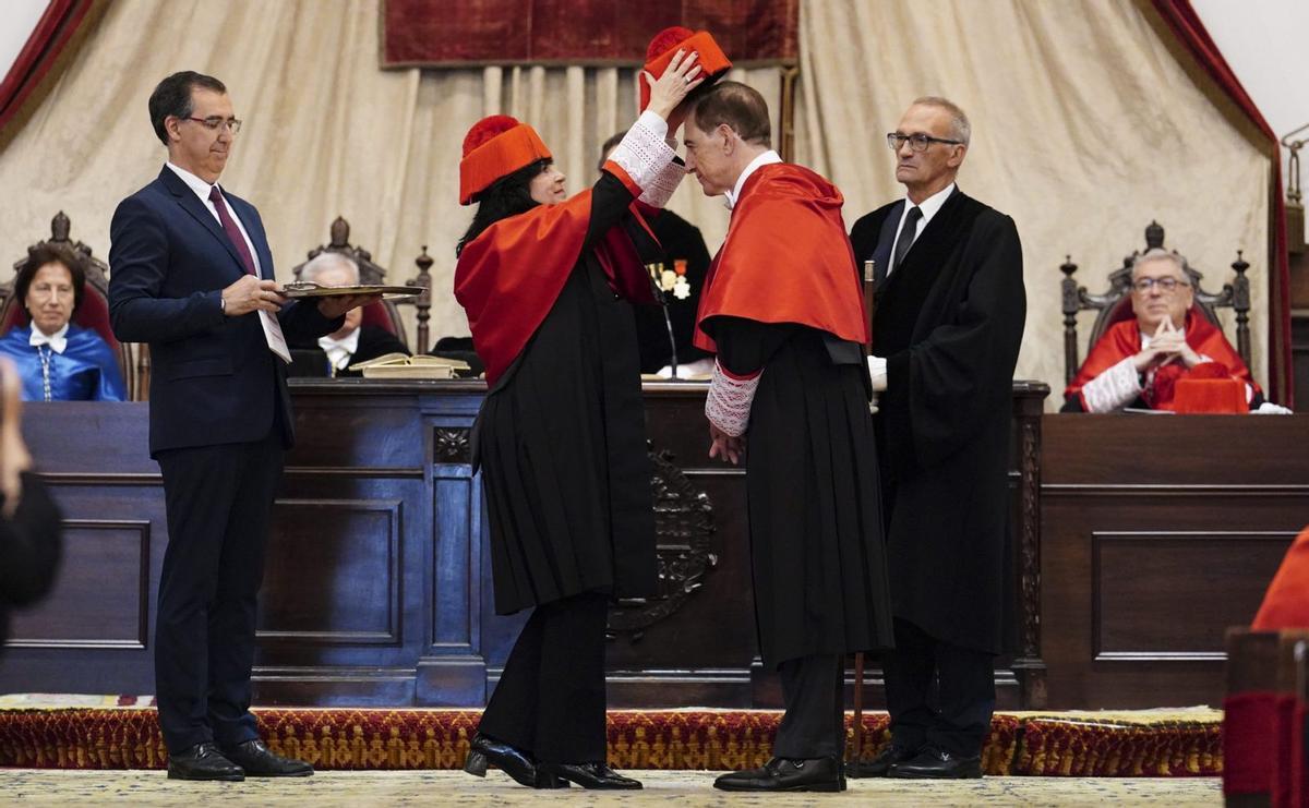 Antonio Huertas, doctor honoris causa per Salamanca