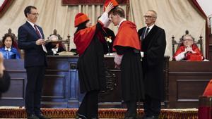 Antonio Huertas, doctor honoris causa per Salamanca