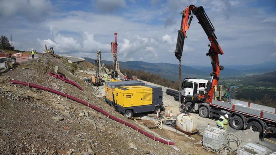 Un viaducto de 70 metros salvará el tramo hundido en el Monrepós