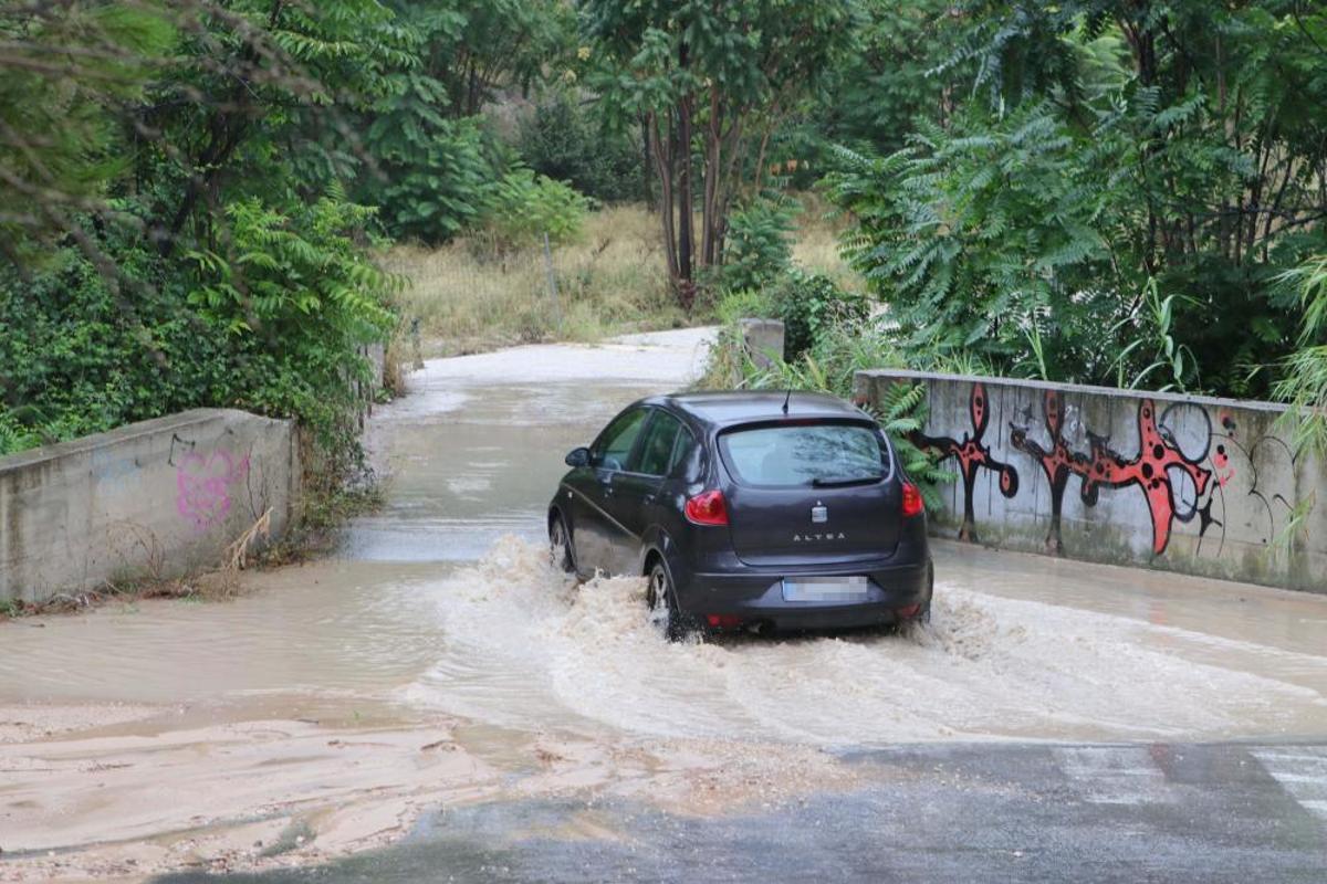 Gota fría en Alcoy.