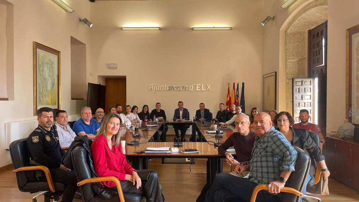 La nueva junta de Personal del Ayuntamiento de Elche