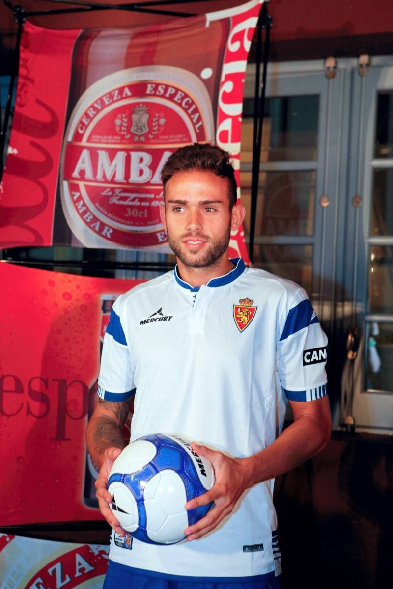 El Real Zaragoza presenta a Roger Martí