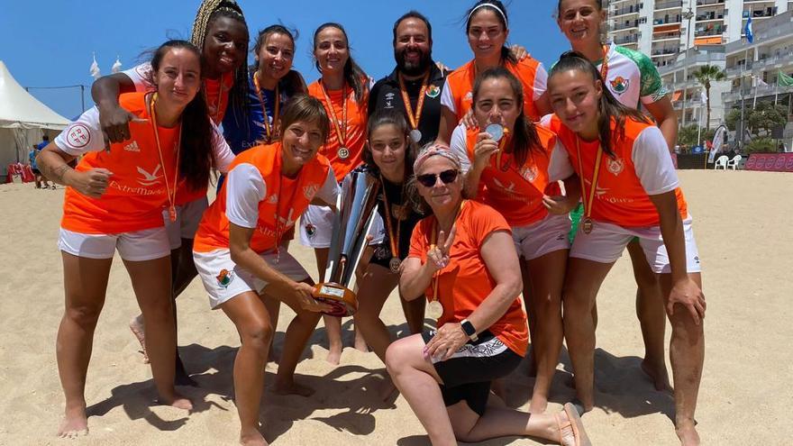 El Cacereño Femenino solamente cae por penaltis y acaba subcampeón