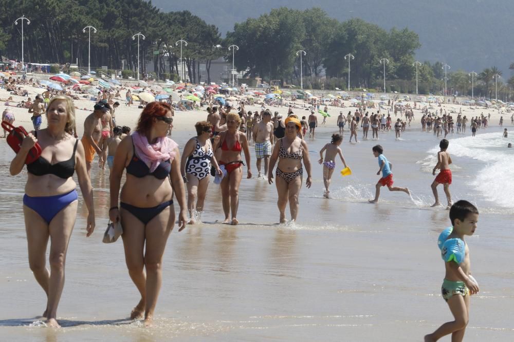 Las Rías Baixas viven la noche más cálida de Galicia con 20º antes de un tórrido fin de semana