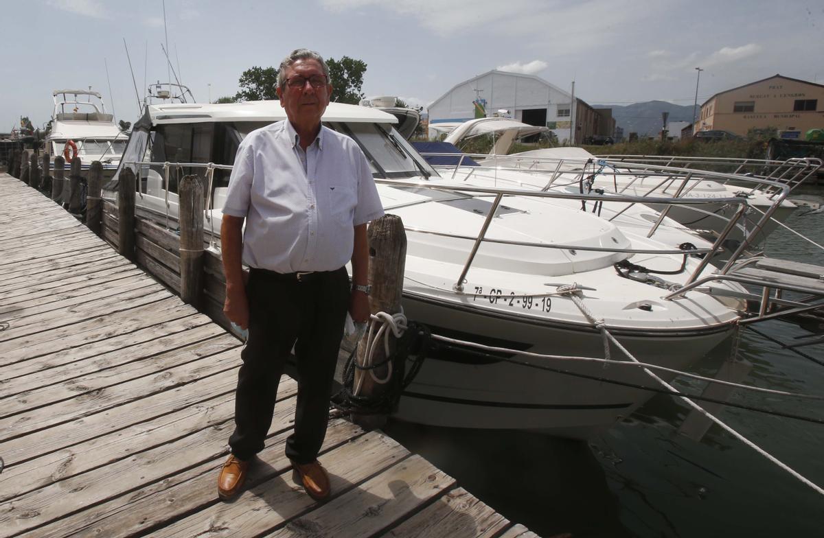Vicente Pérez, presidente de los pescadores de Cullera.