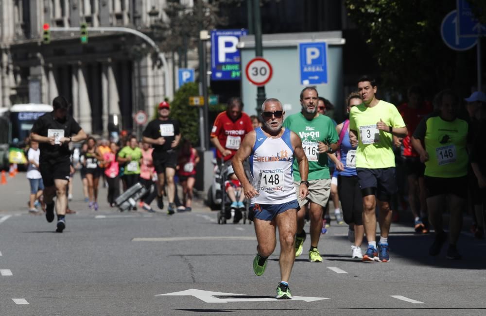 Cientos de personas participaron esta mañana en la primera edición de la Aloia 5.0