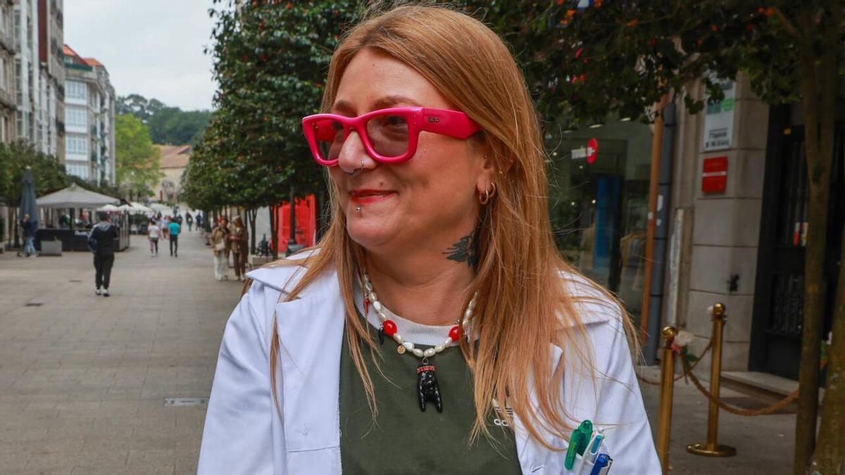 La humorista y farmacéutica Adri, A Boti.