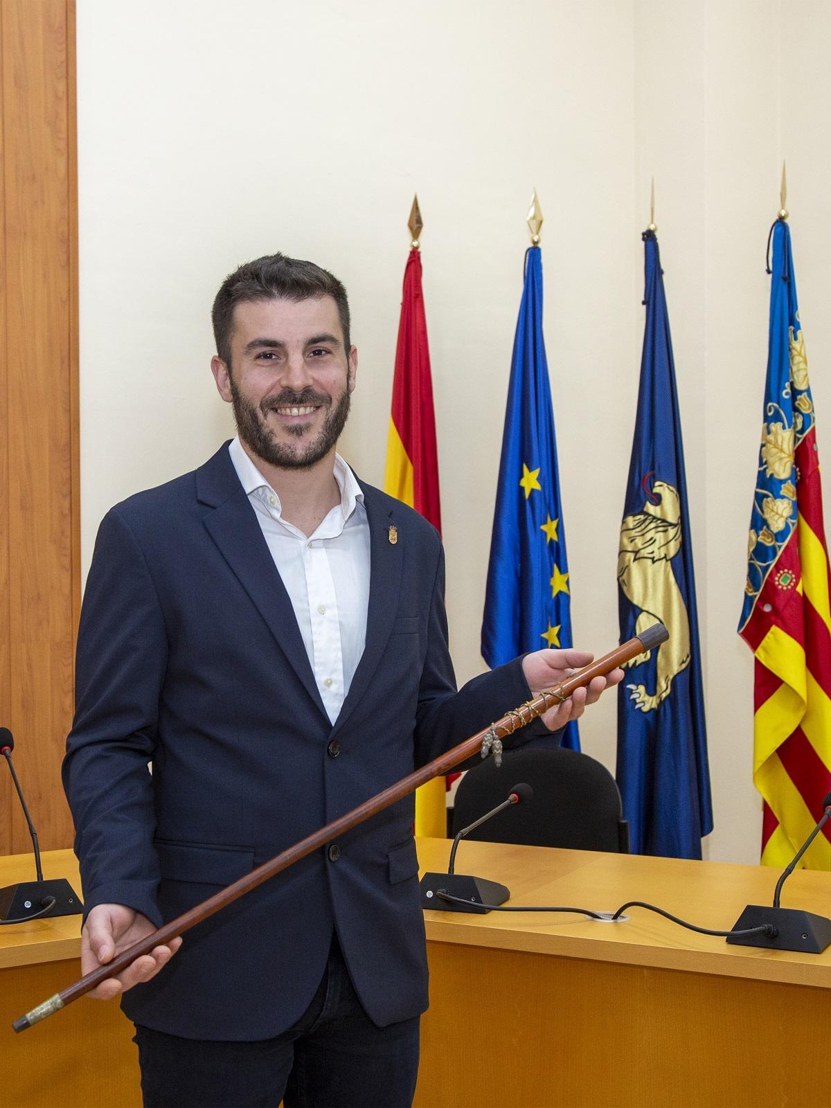 Christián Verdú (Compromís) es el nuevo alcalde de Aielo de Malferit.