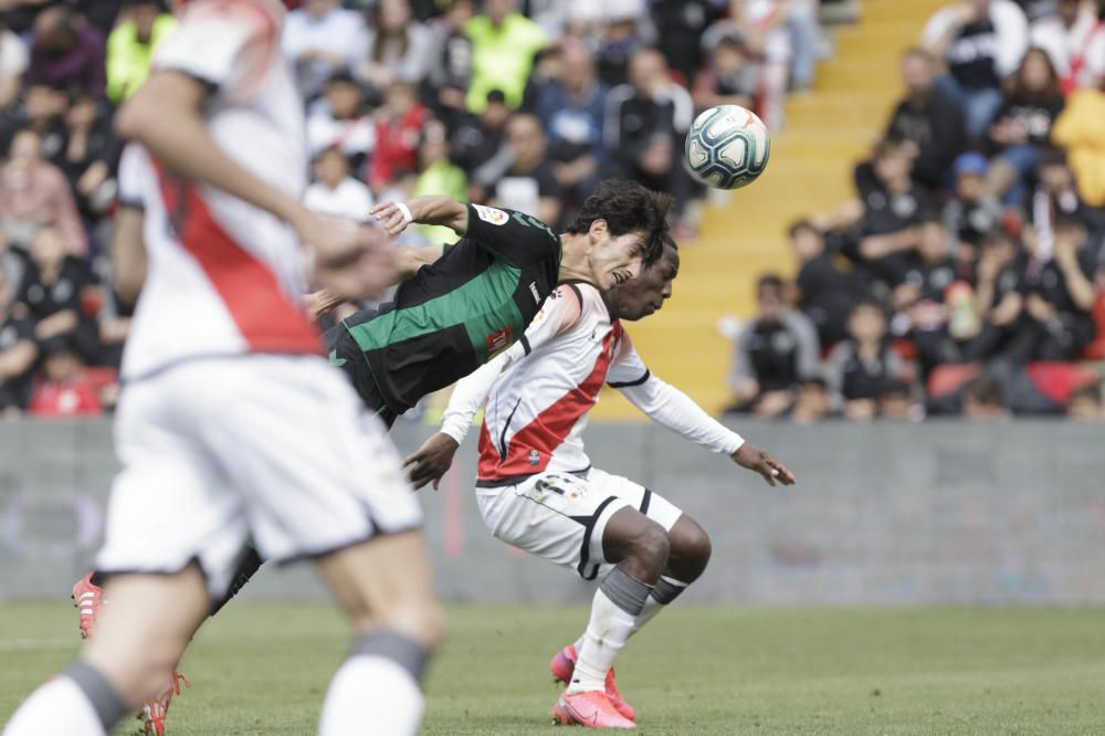 Rayo Vallecano - Elche CF: Las imágenes del partido