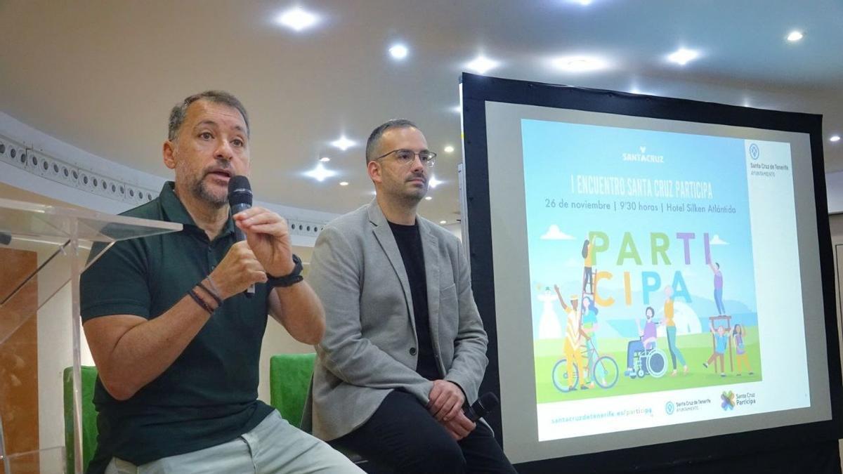 Presentación de los Presupuestos Participativos de Santa Cruz.