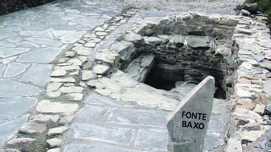 La parroquia valdesana de Barcia y Leiján recupera la Fonte Baxo