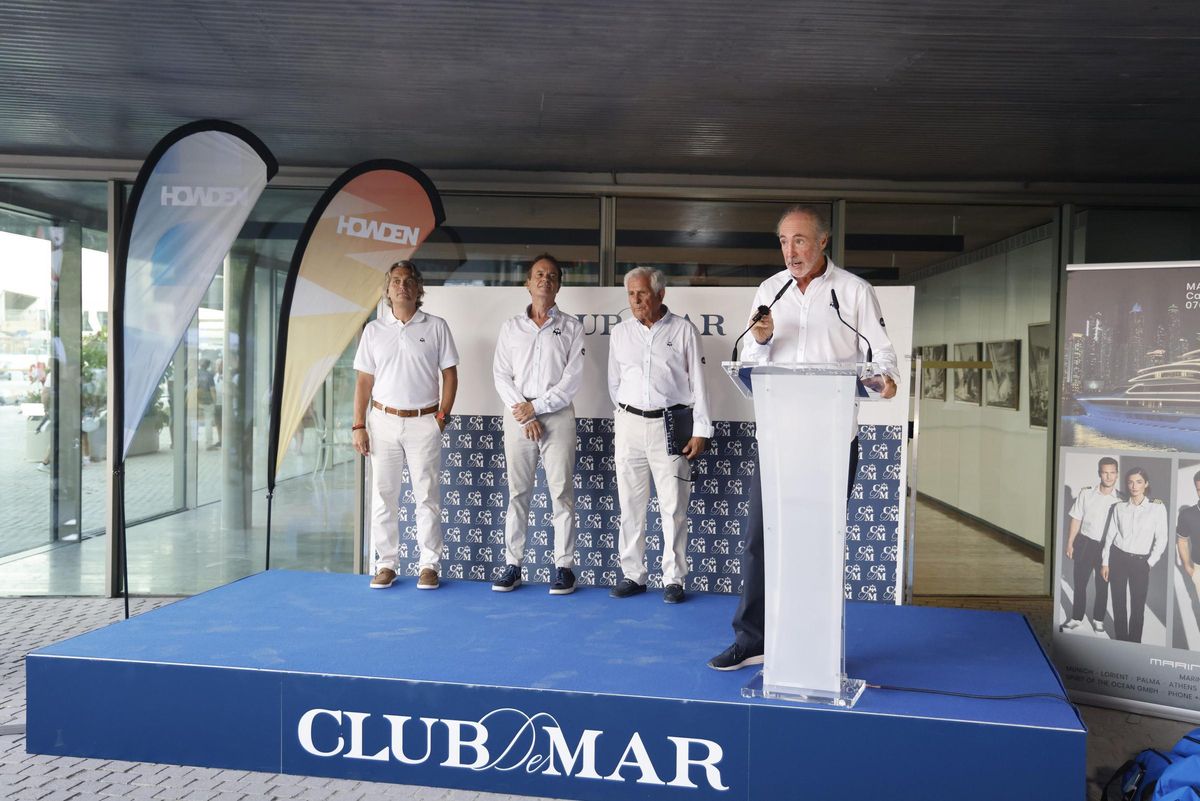 El presidente del Club de Mar Mallorca, Borja de la Rosa.