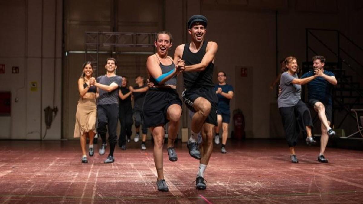 Un ensayo del musical 'Ànima' en el TNC.