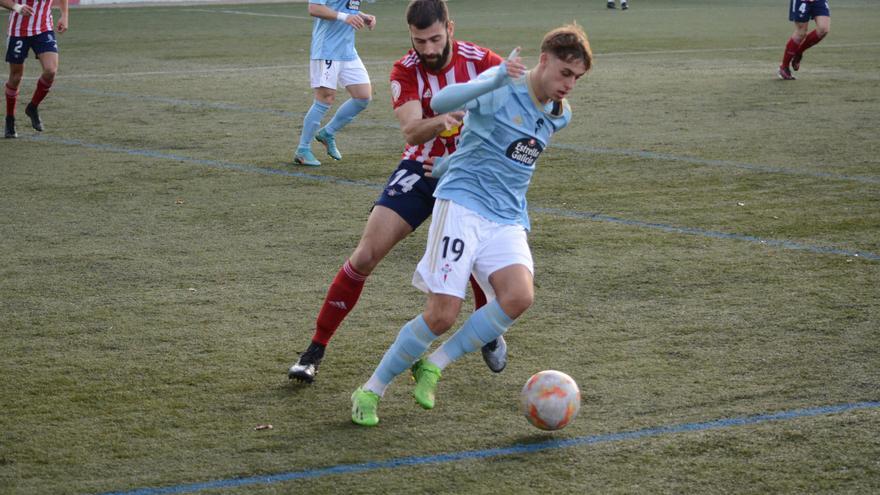 El Celta C encuentra aire en Cangas