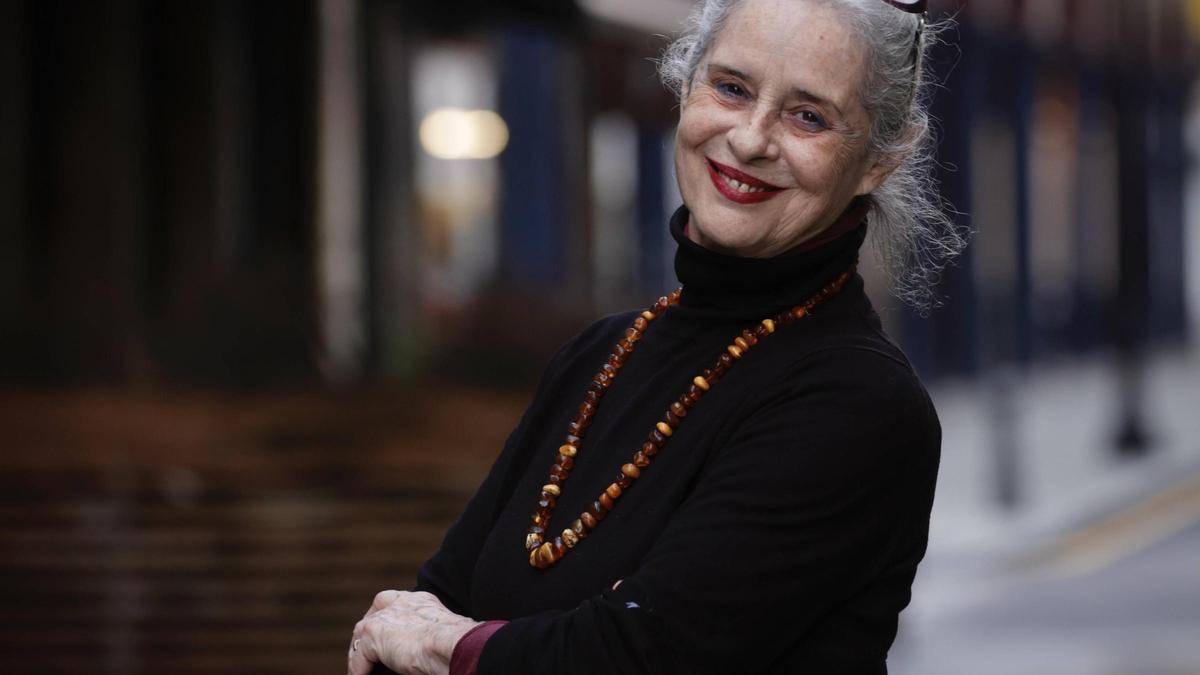 Vicky Peña, en Gijón.