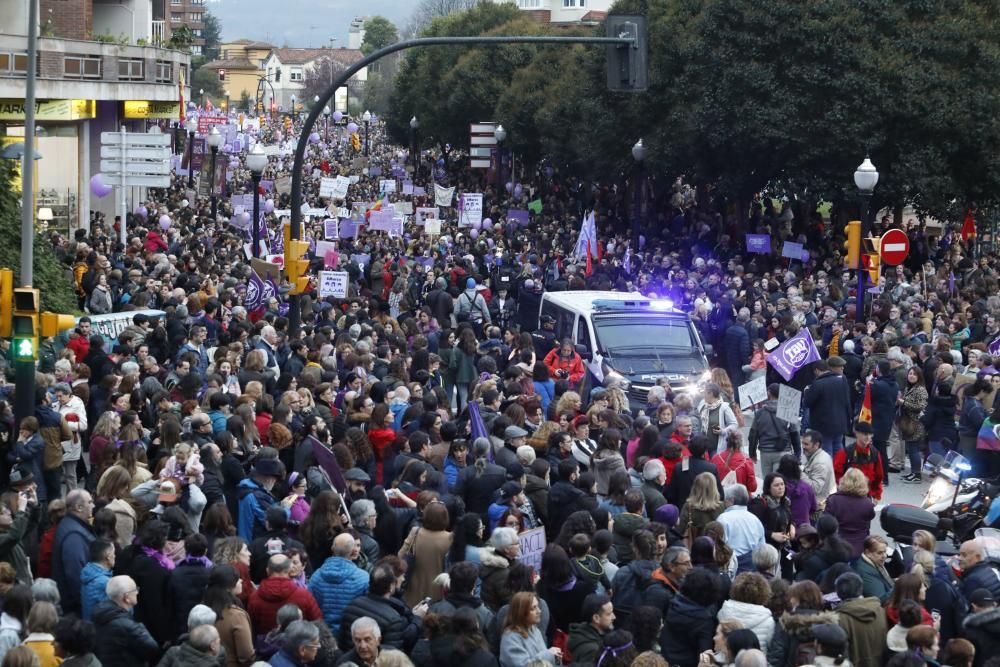 La manifestación, en imágenes