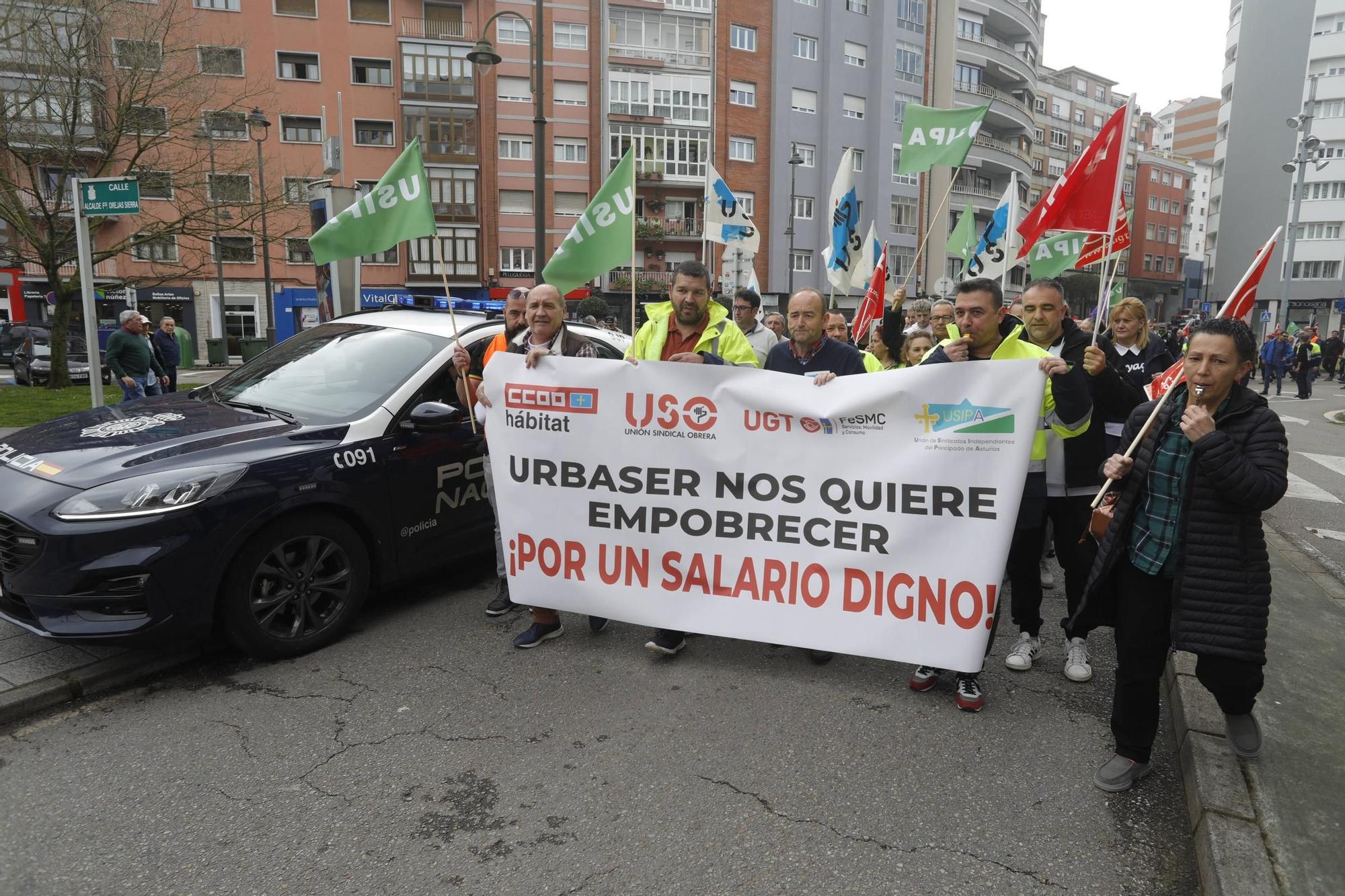 Manifestaci�n de trabajadores de Urbaser (37).jpg