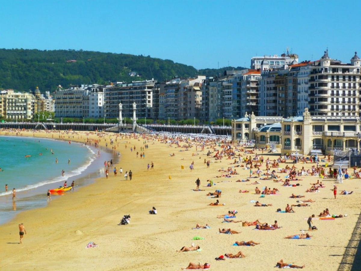 Playa de la Concha de San Sebastián