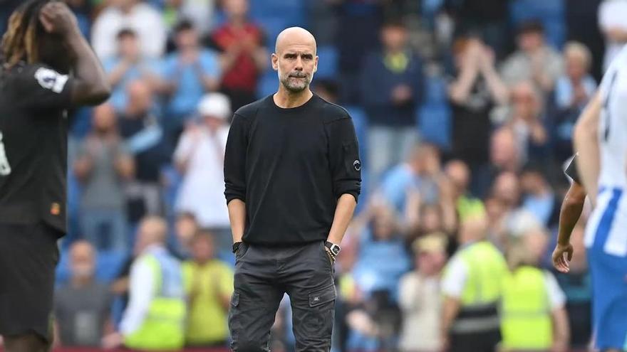 Guardiola: "Hemos dejado de jugar"