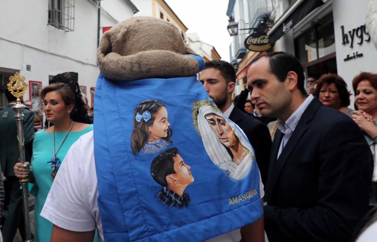 La Virgen de la Cabeza recorre las calles del casco histórico