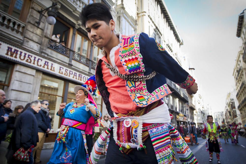 Cabalgata de las Reinas Magas en Valencia 2017