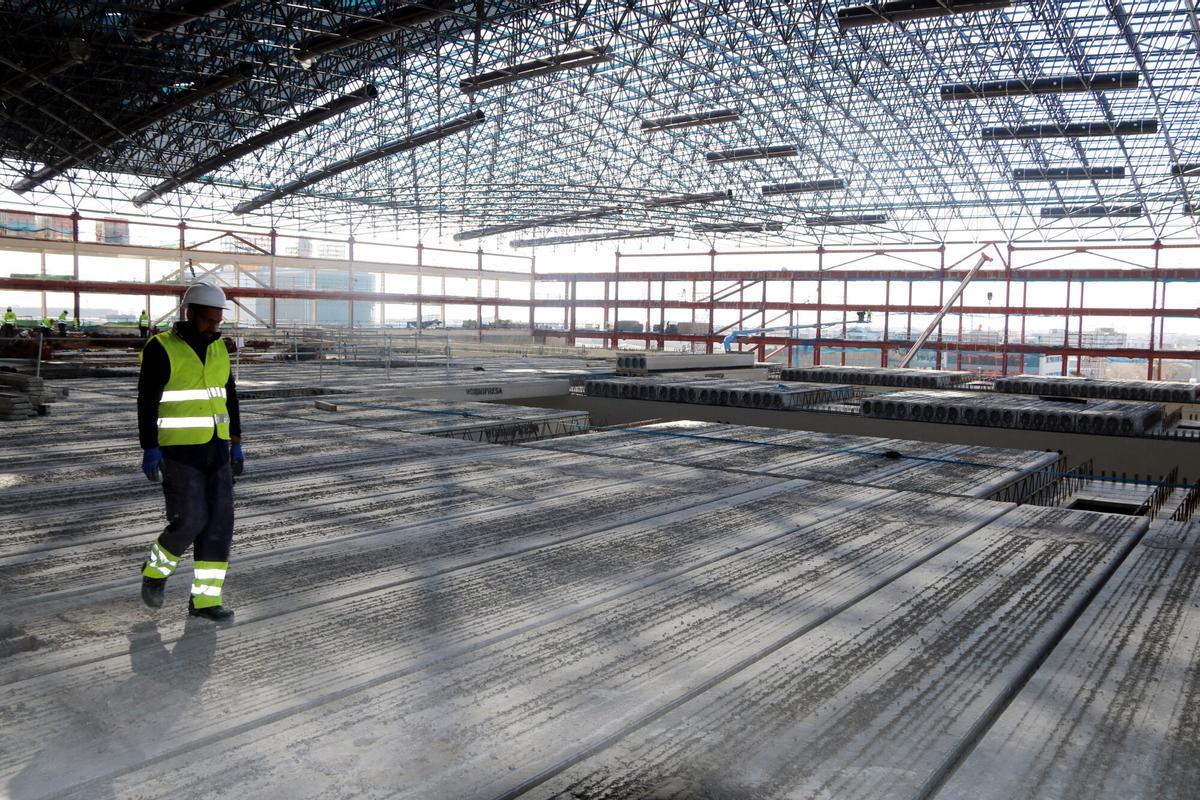 El Hall Zero de Fira Gran Via, al 50% de ejecución