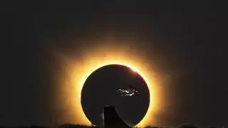 “El mejor truco de mi vida”: Danny León logra la imagen más espectacular del eclipse