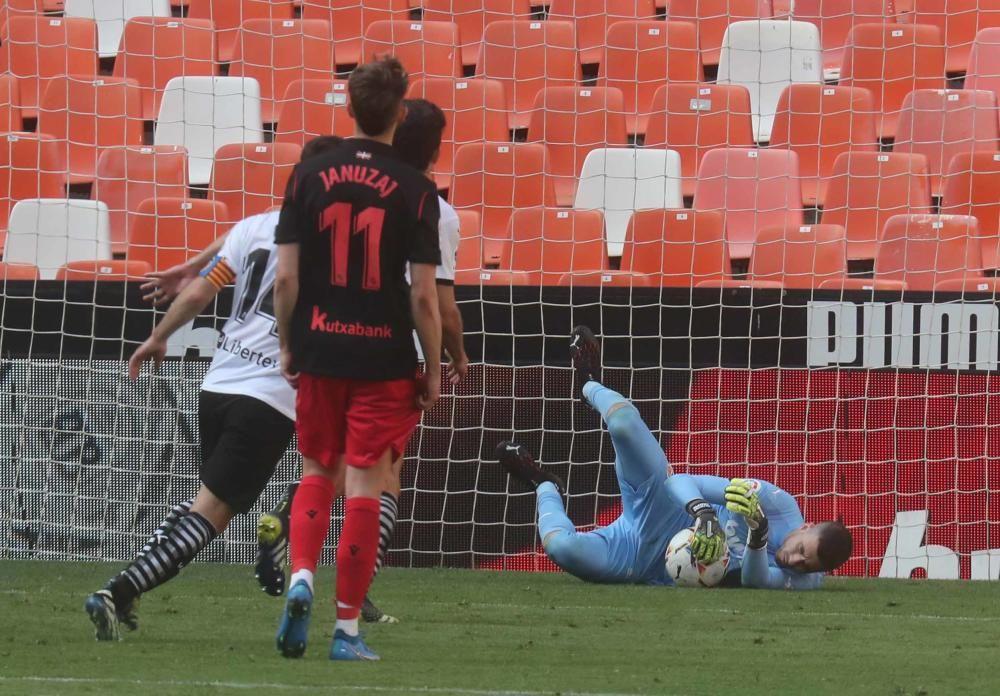 Valencia CF - Real Sociedad, en imágenes