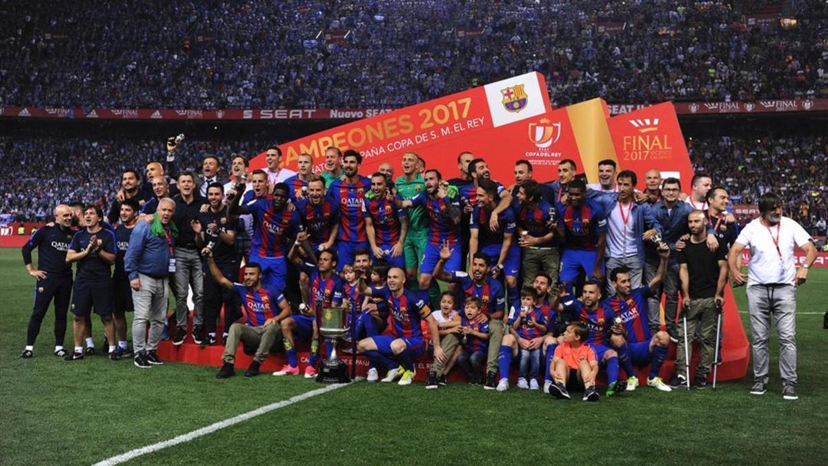 El FC Barcelona consiguió su 29ª Copa del Rey tras ganar al Alavés (3-1)